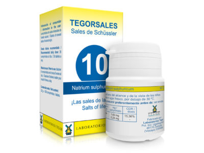 TEGORSAL Nº10 20 GR COMPRIMIDOS TEGOR