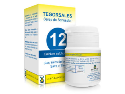 TEGORSAL Nº12 20 GR COMPRIMIDOS TEGOR
