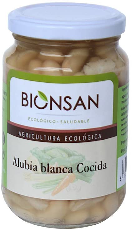 ALUBIAS BLANCAS COCIDAS 220 GR BIONSAN